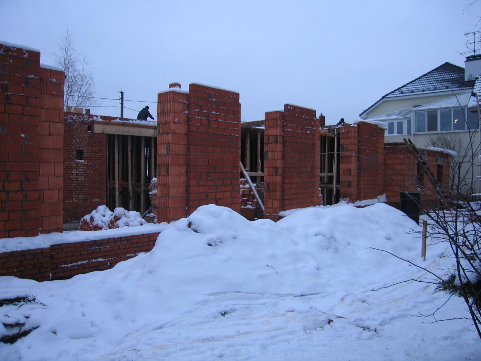 Строительство дома в с. Троицкое